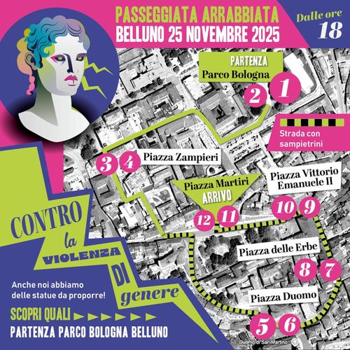 MARTEDI' 25 NOVEMBRE -  PASSEGGIATA ARRABBIATA