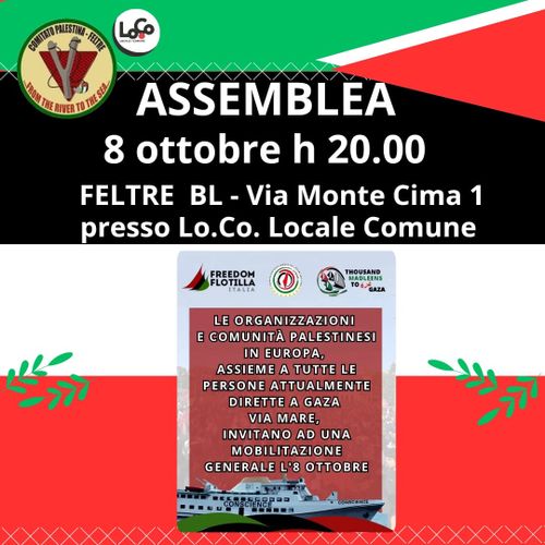 Assemblea Palestina al LoCo